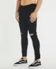 Hacksaw Cropped Skinny Jeans Rinse Black sold by Neverland