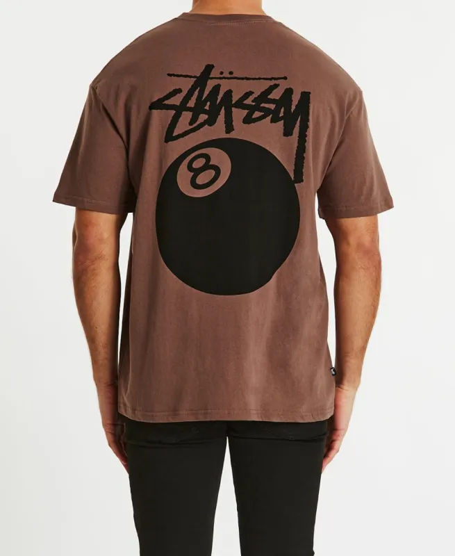 8 Ball SS T-Shirt Brown sold by Neverland