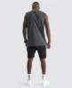 Shine Relaxed Fit Muscle Tee Pigment Asphalt Grey sold by Neverland