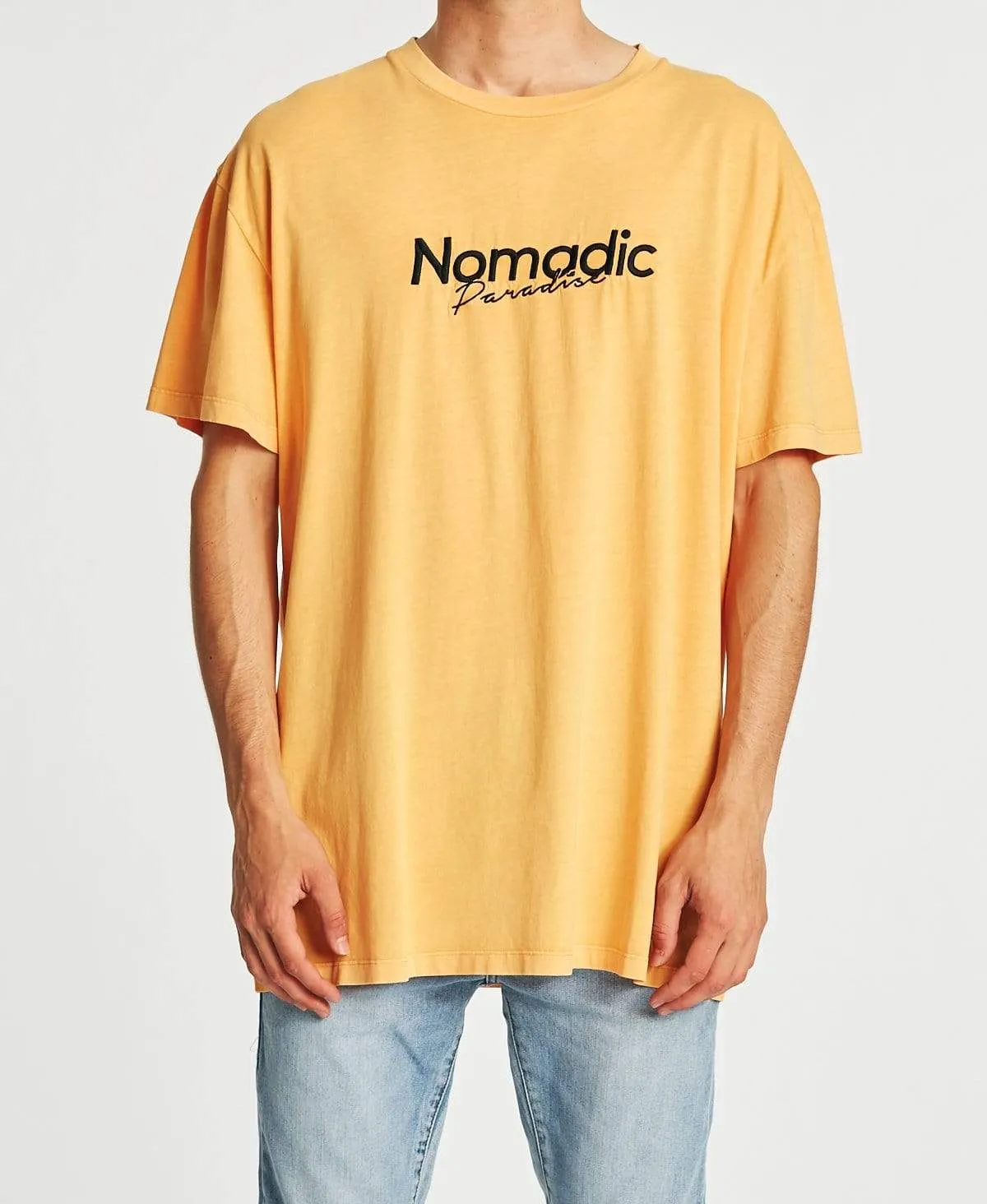 Circuit Relaxed T-Shirt Pigment Sunburst sold by Neverland