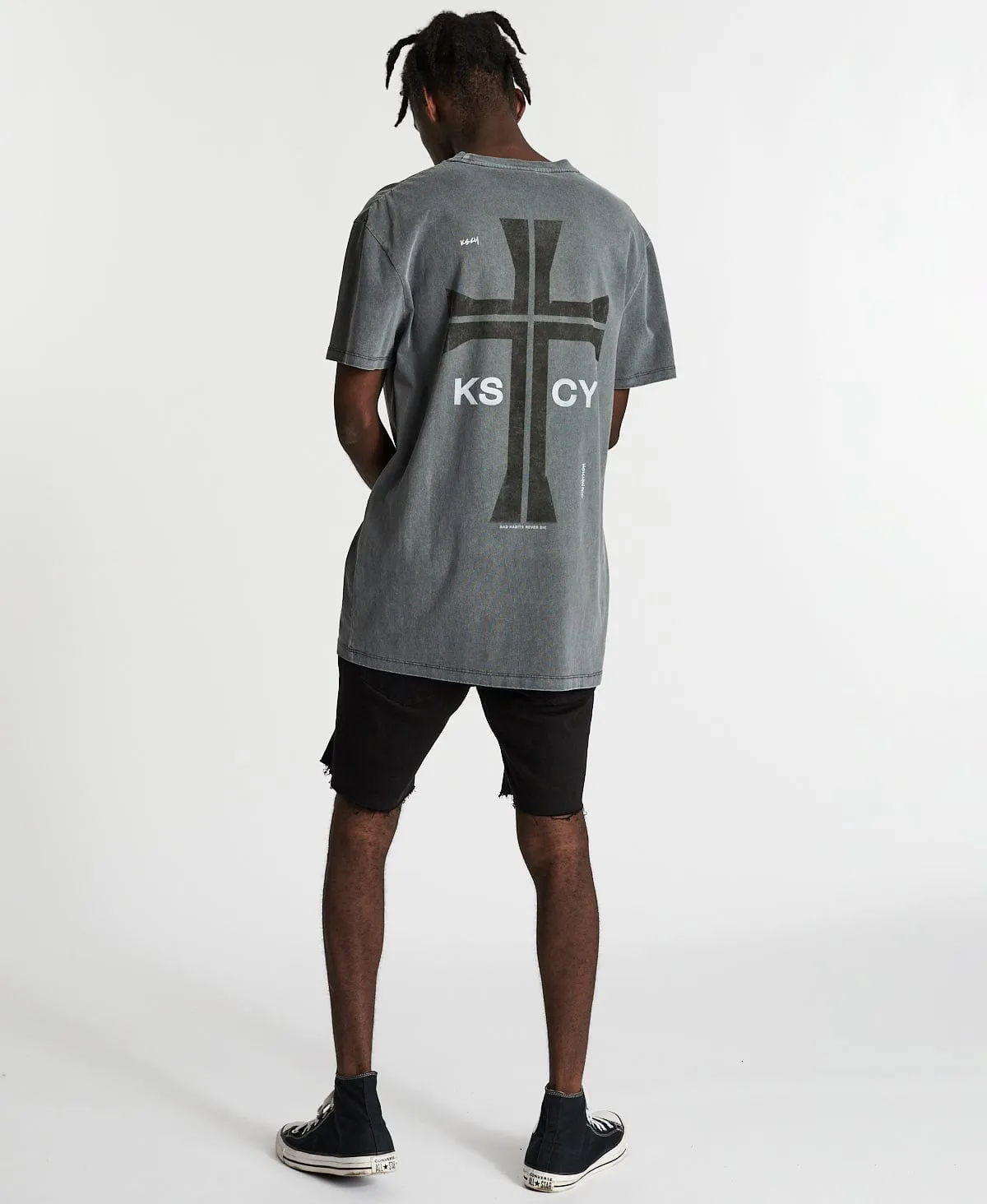 Ricochet Relaxed T-Shirt Pigment Charcoal sold by Neverland product image thumbnail 5