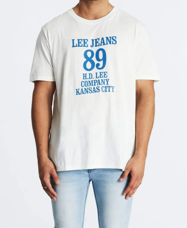 Lee Kansas T-Shirt White sold by Neverland