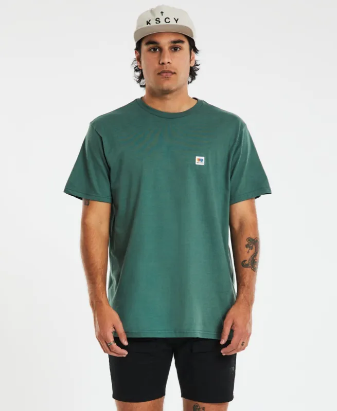 Alton T-Shirt Dark Forest Green sold by Neverland