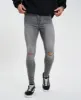 Saint Ultrastretch Jeans Destroyed Gaillon Grey sold by Neverland
