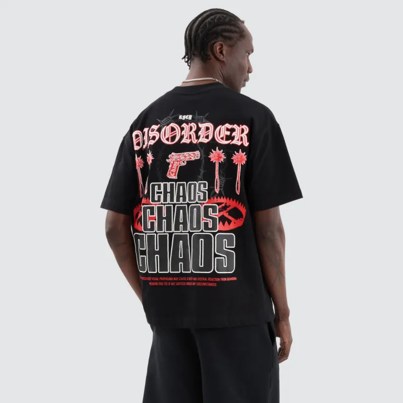 Trap Street Tee Jet Black sold by Neverland