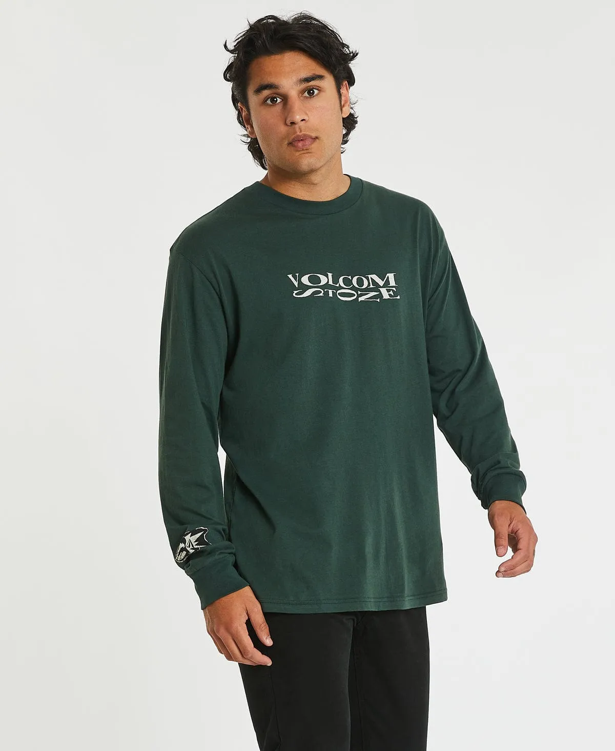 Skate Vitals Long Sleeve T-Shirt Cedar Green sold by Neverland