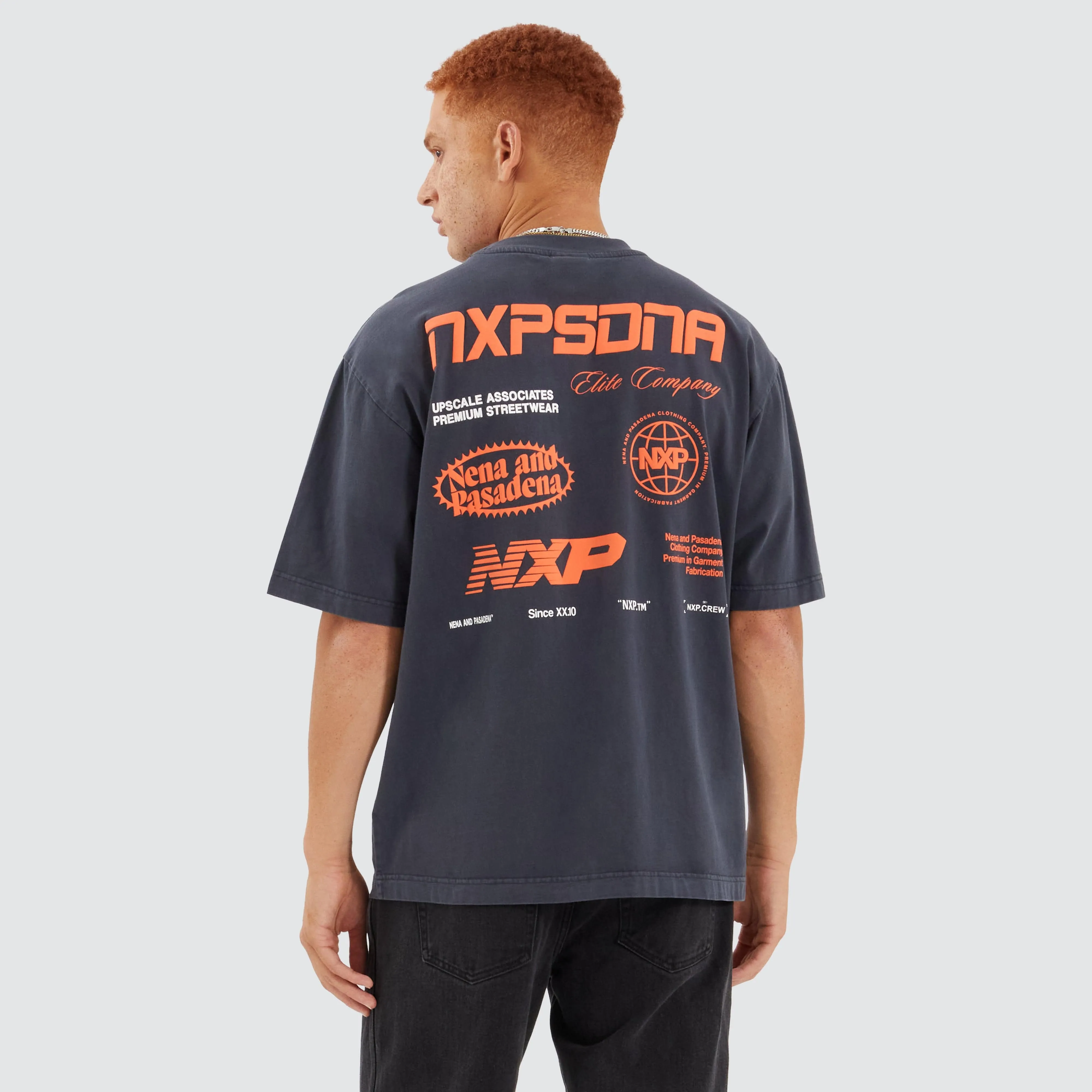 Agile Oversized Tee Pigment Anthracite sold by Neverland