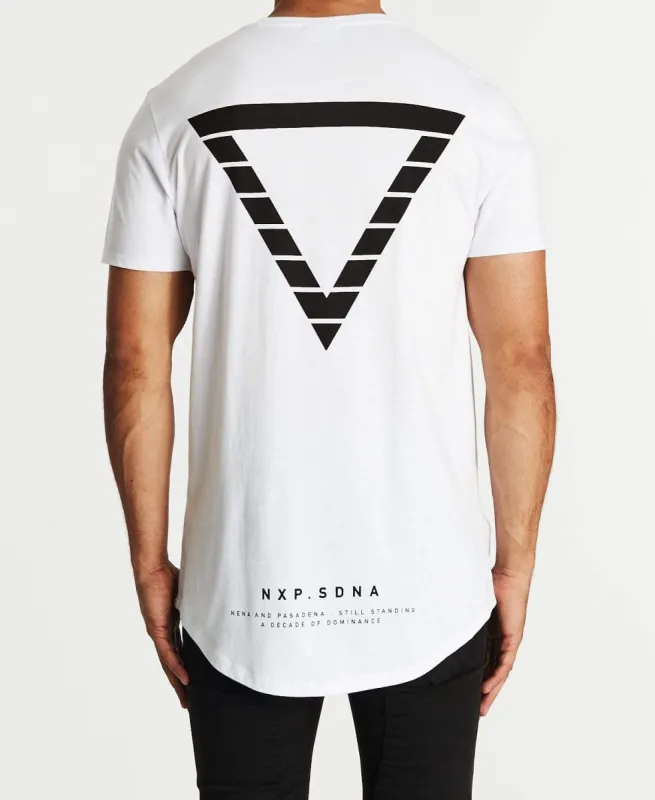 Dominate Cape Back T-Shirt White sold by Neverland