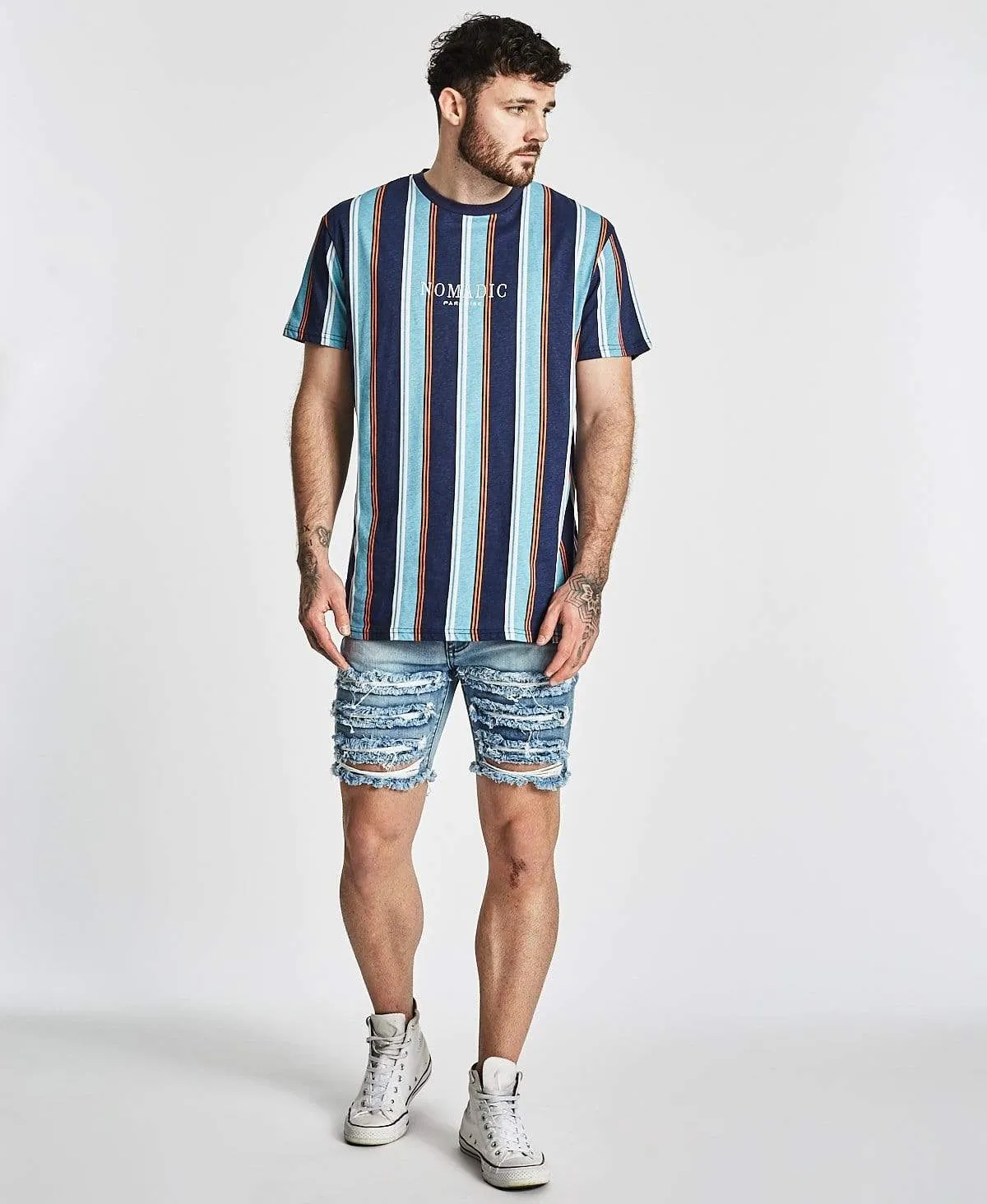 Moda Relaxed Fit T-Shirt Multi Colour sold by Neverland product image thumbnail 4