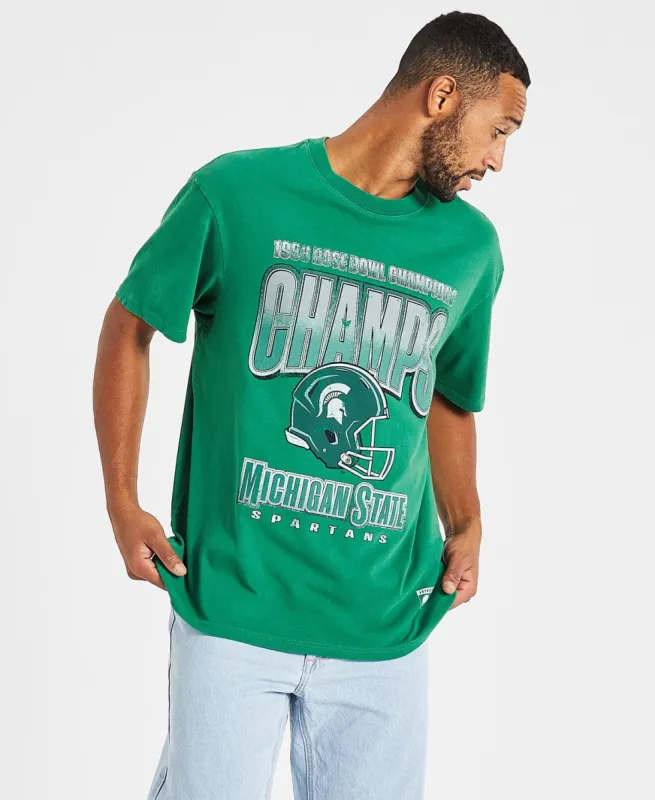 Championship T-Shirt Michigan State Vintage Green sold by Neverland