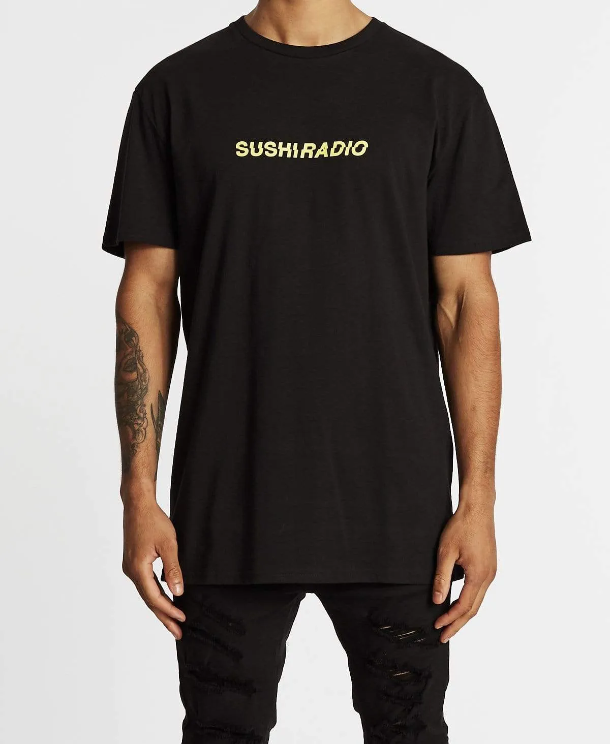 Frequencies Relaxed Fit T-Shirt Jet Black sold by Neverland product image thumbnail 2