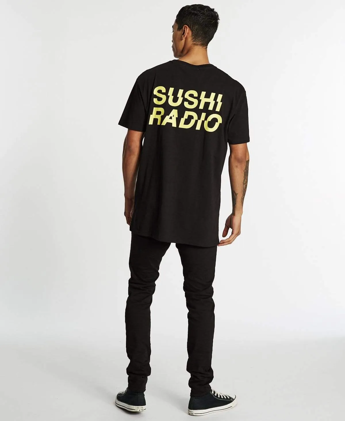 Frequencies Relaxed Fit T-Shirt Jet Black sold by Neverland product image thumbnail 4