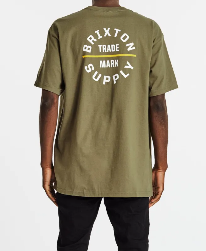 Oath V T-Shirt Military Olive/White sold by Neverland