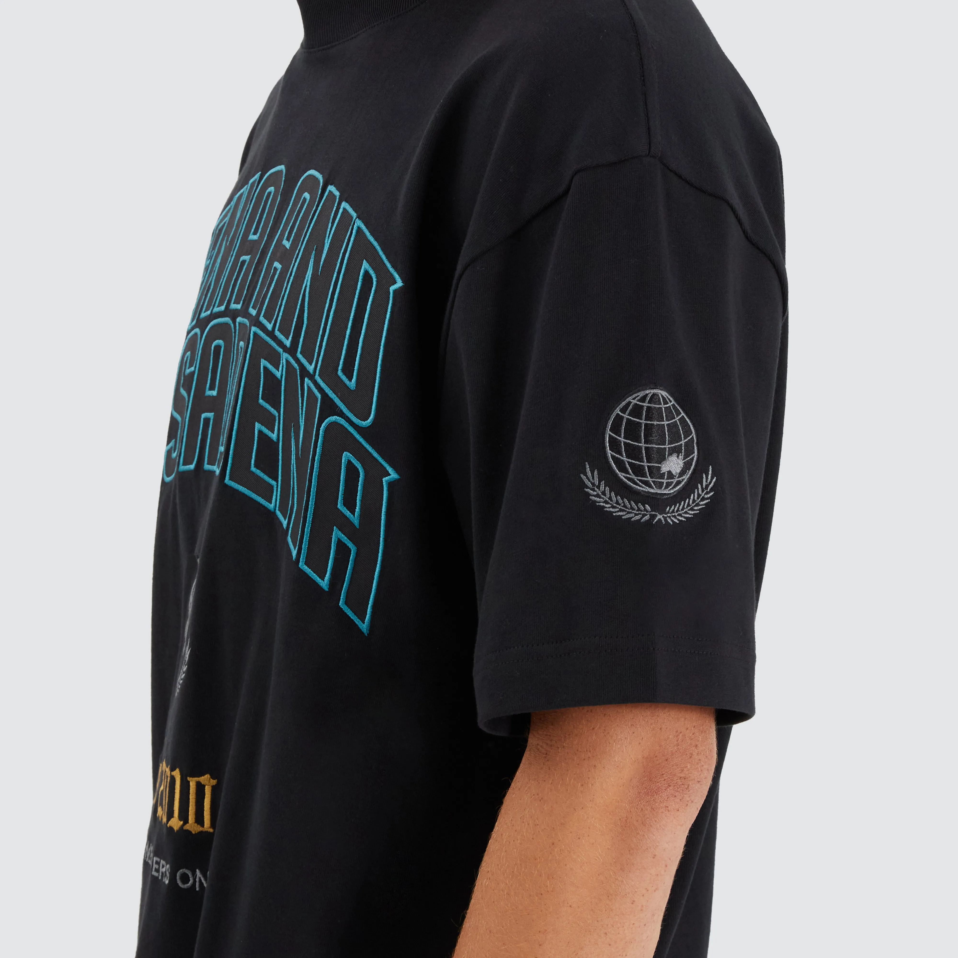 Members Heavy Loopback Steet Tee Black sold by Neverland product image thumbnail 2