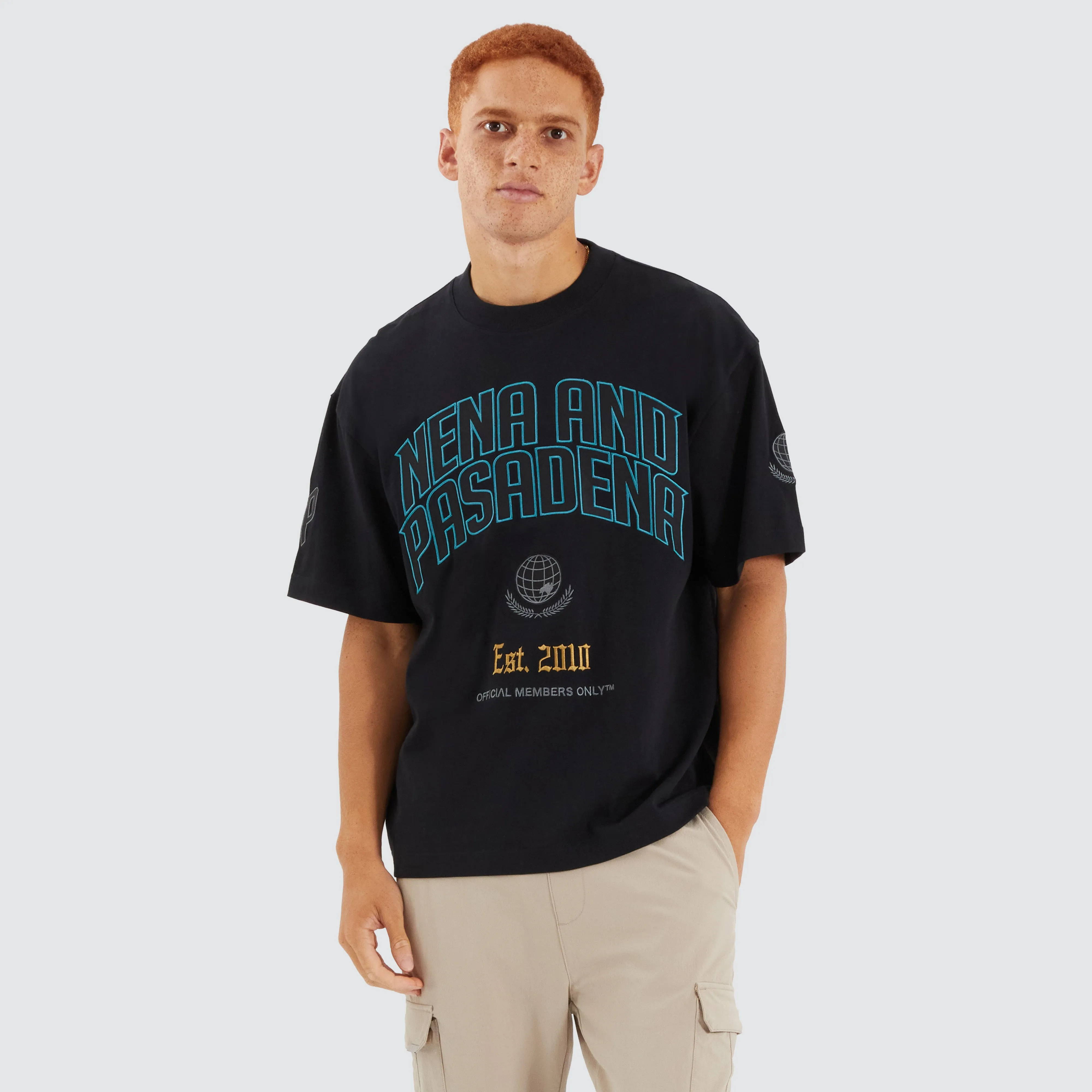 Members Heavy Loopback Steet Tee Black sold by Neverland