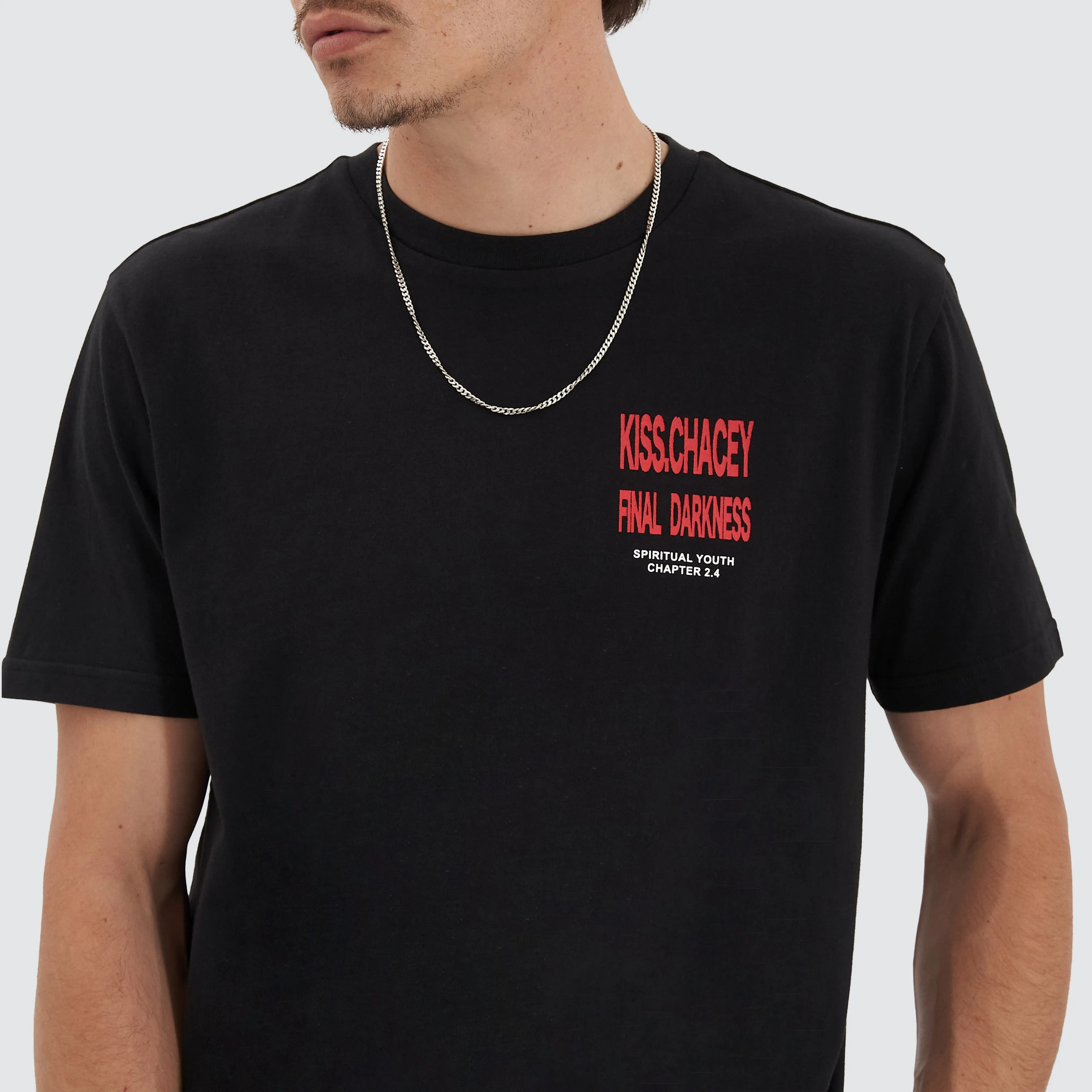 Shroudbound Dual Curved Tee Jet Black sold by Neverland product image thumbnail 5