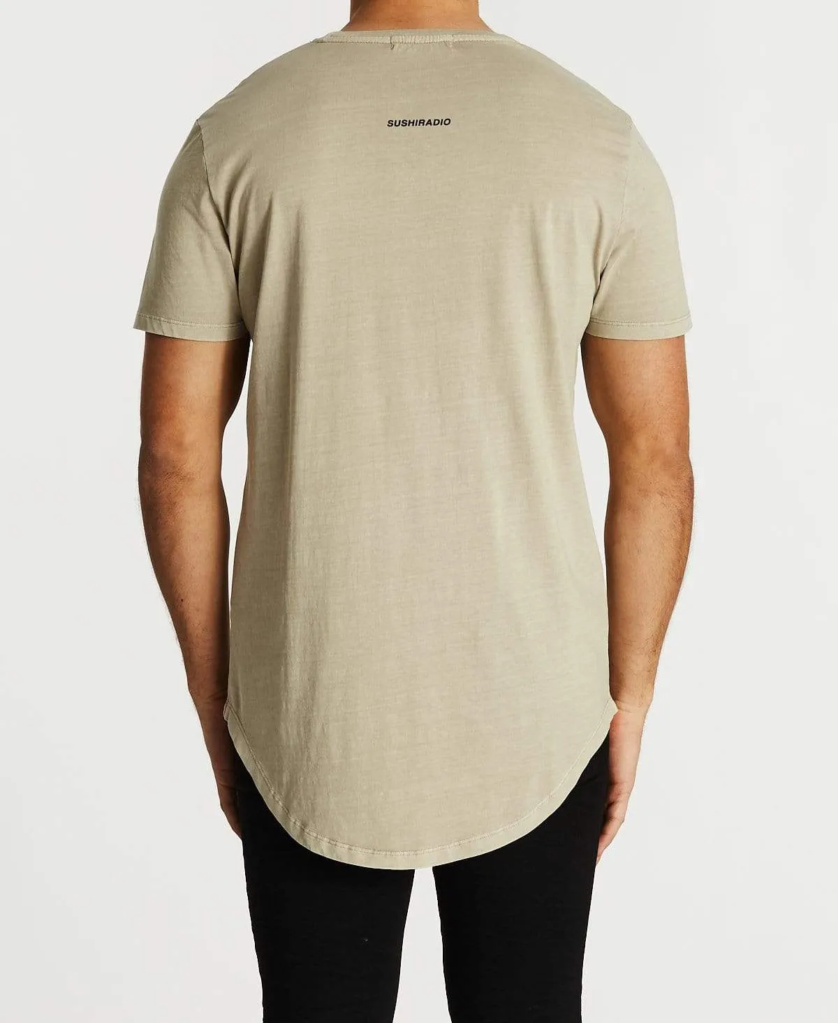 Higher Baseball T-Shirt Pigment Taupe sold by Neverland product image thumbnail 2
