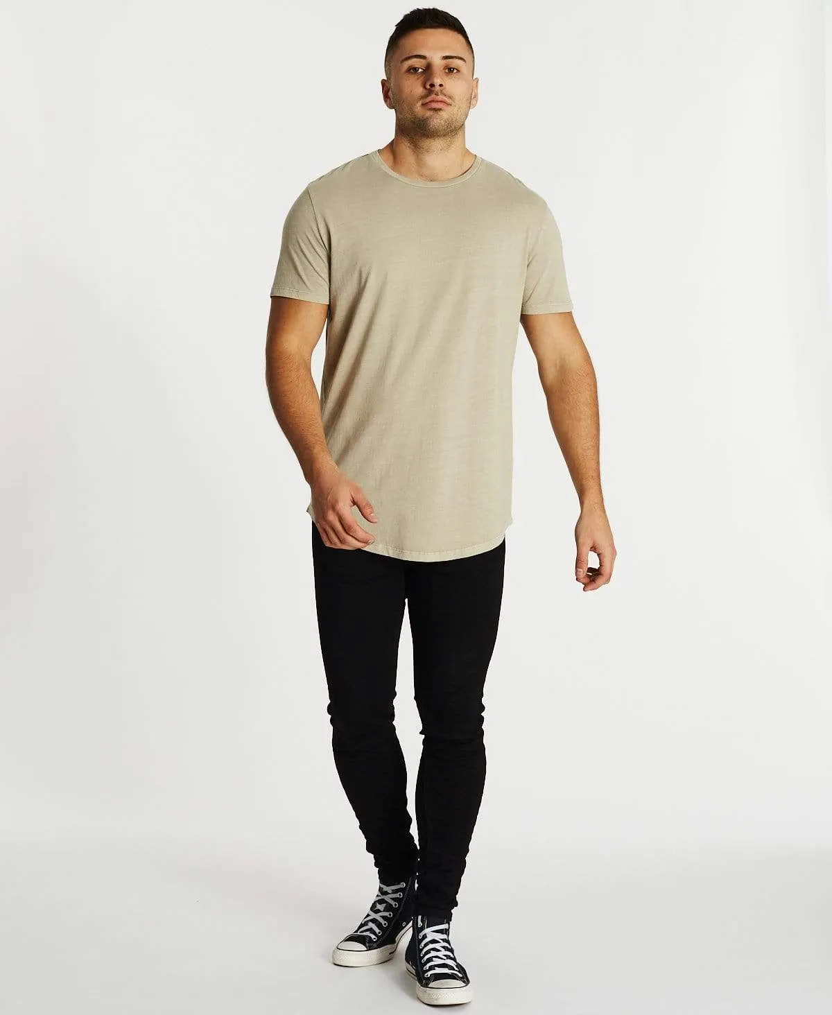 Higher Baseball T-Shirt Pigment Taupe sold by Neverland product image thumbnail 4