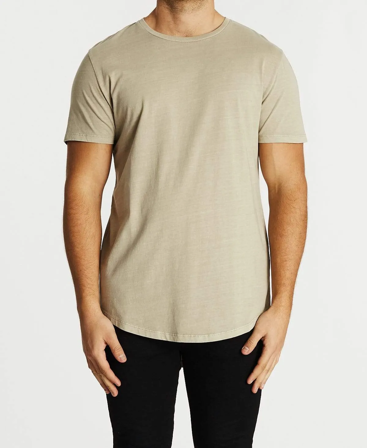 Higher Baseball T-Shirt Pigment Taupe sold by Neverland