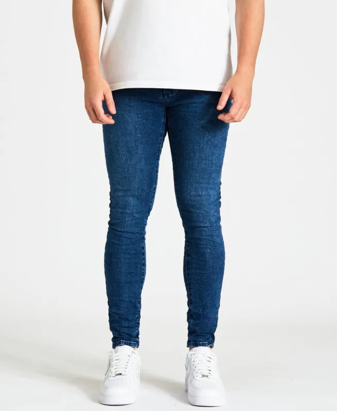 Nevada Super Skinny Fit Jean Mercury Blue sold by Neverland