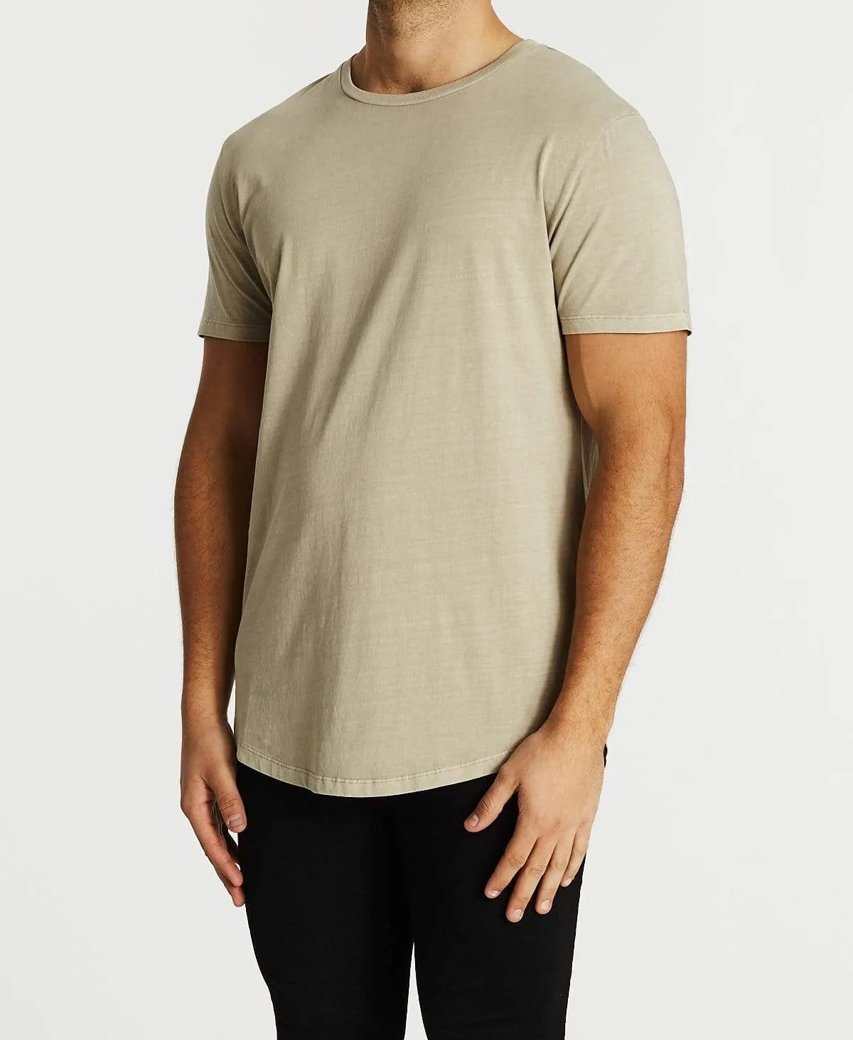 Higher Baseball T-Shirt Pigment Taupe sold by Neverland product image thumbnail 3