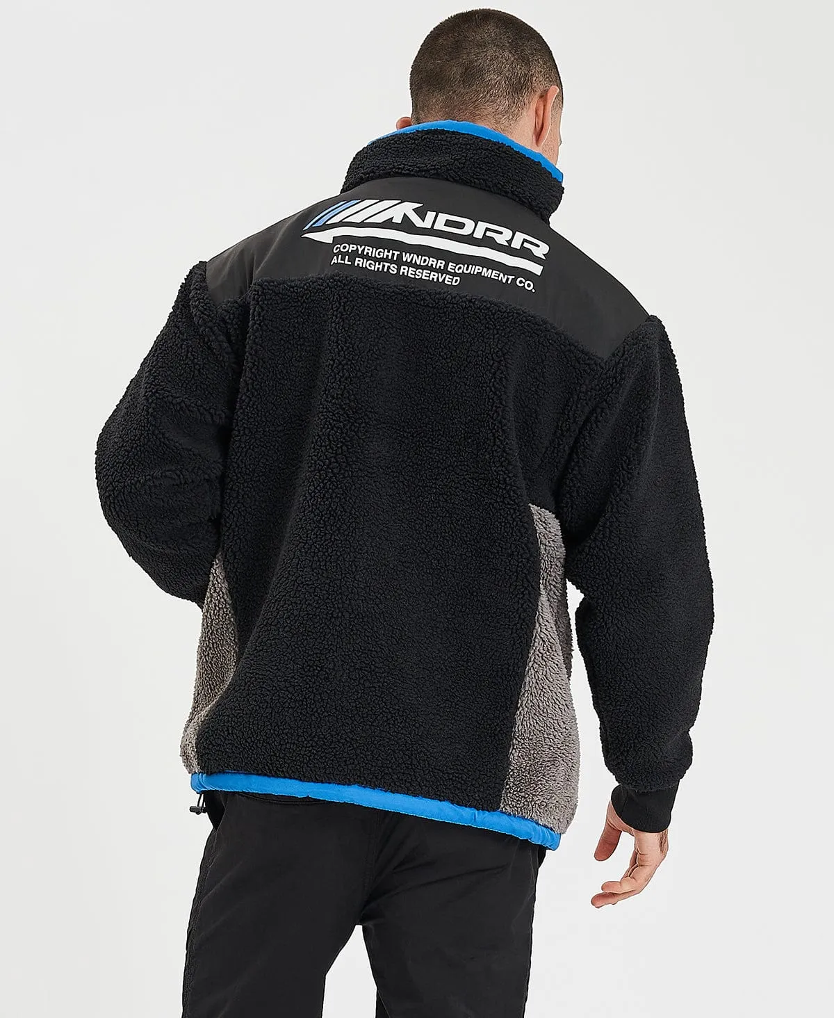 Compound Sherpa Jacket Black/Grey sold by Neverland product image thumbnail 4