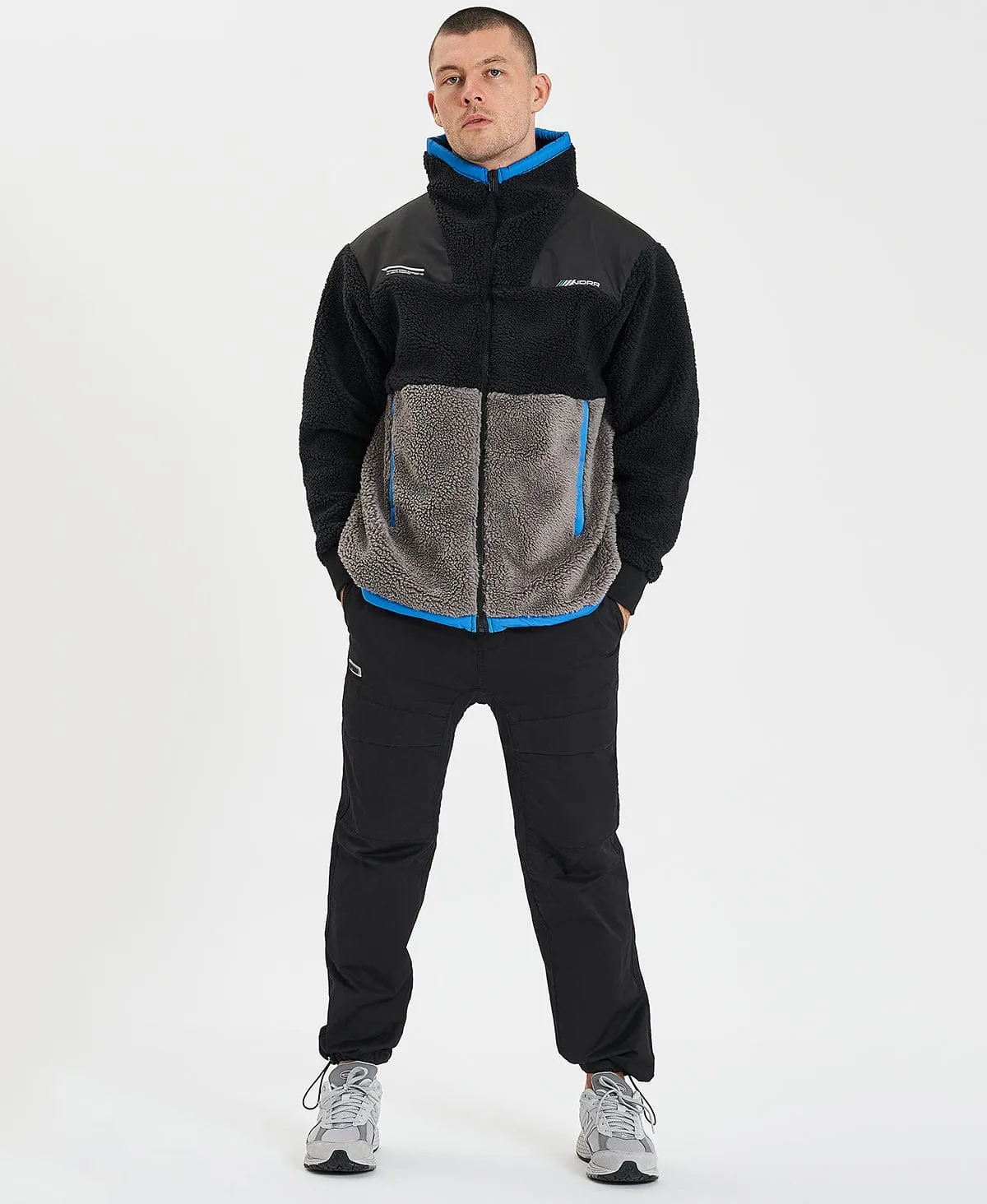 Compound Sherpa Jacket Black/Grey sold by Neverland product image thumbnail 5