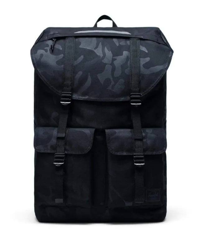 Buckingham Backpack Black/Camo sold by Neverland