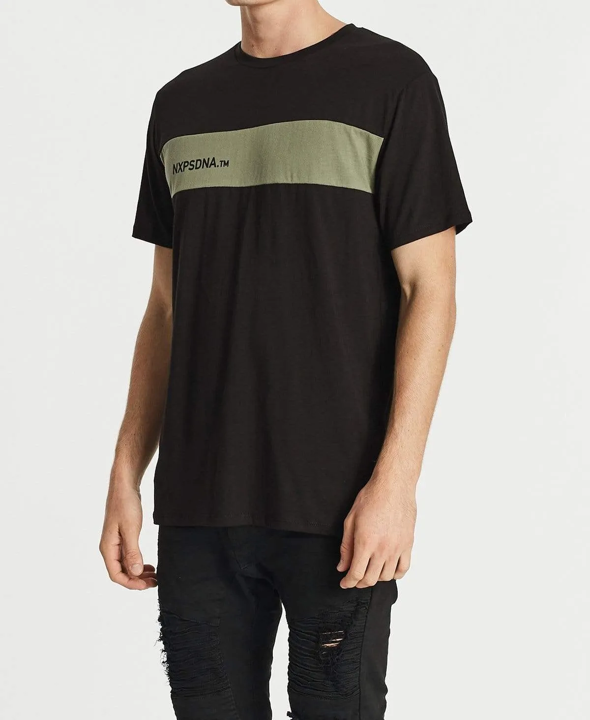 Tribute Cape Back T-Shirt Jet Black sold by Neverland product image thumbnail 3