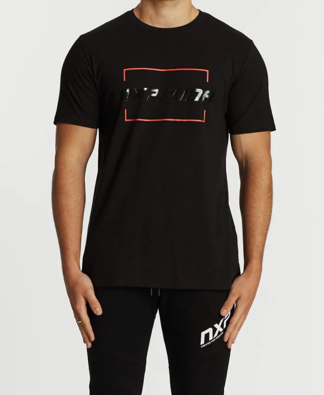 Constituent Step Hem T-Shirt Jet Black sold by Neverland