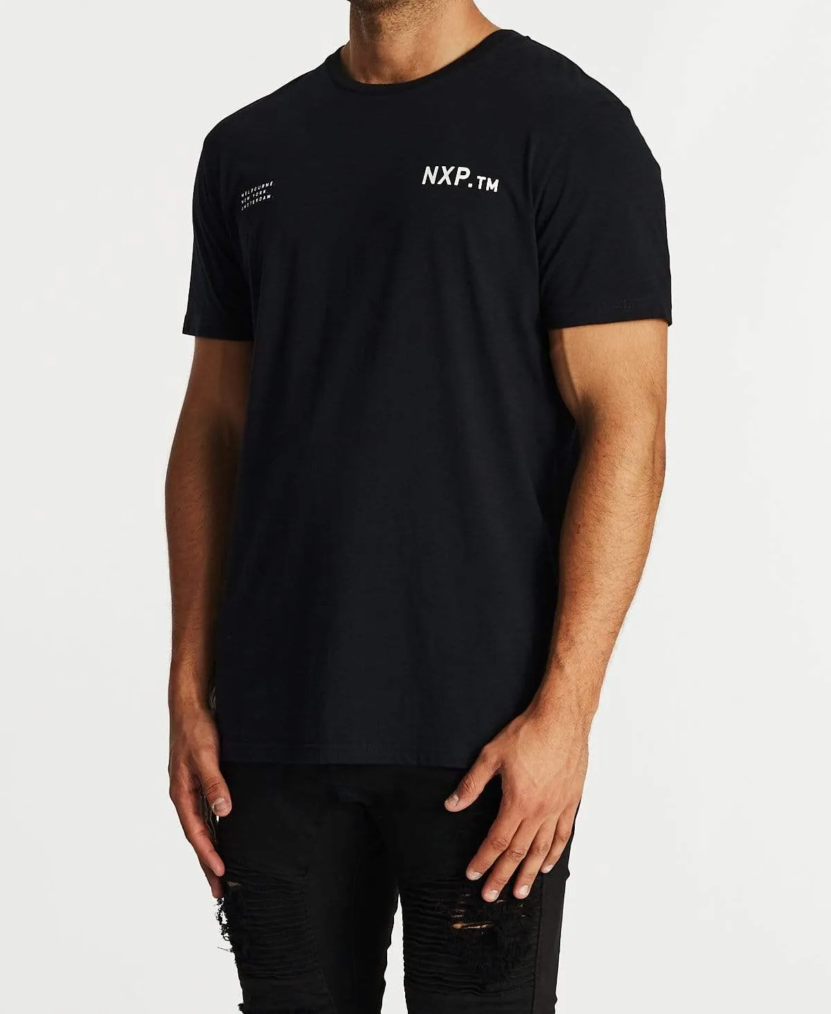 The Grave Cape Back T-Shirt Jet Black sold by Neverland product image thumbnail 4