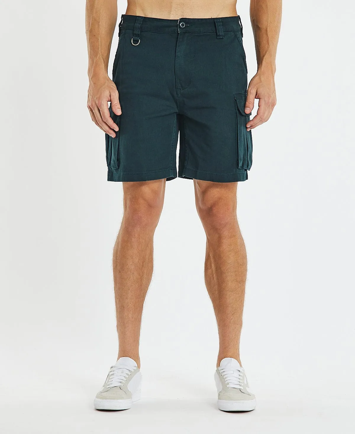 Hard Yakka x Thrills Slacker Cargo Shorts Yakka Green sold by Neverland