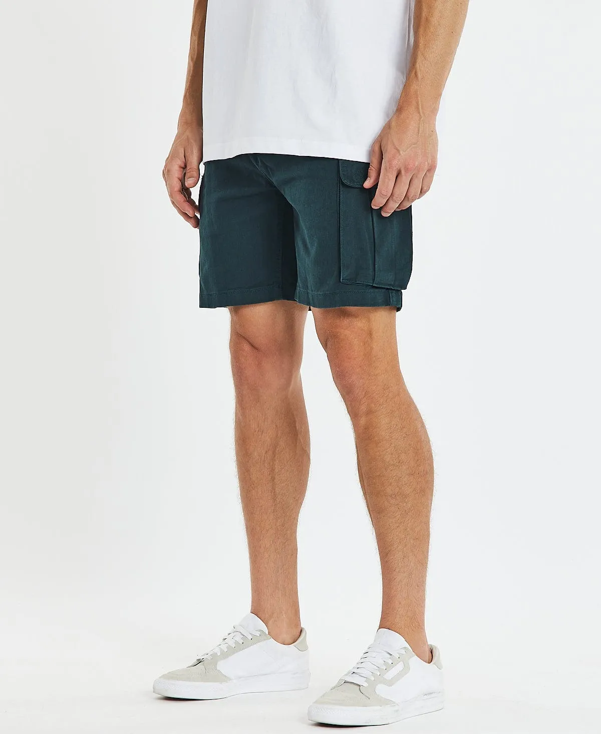 Hard Yakka x Thrills Slacker Cargo Shorts Yakka Green sold by Neverland product image thumbnail 2