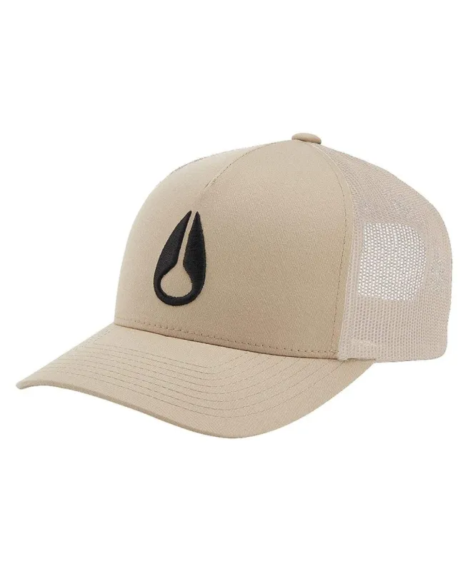 Iconed Trucker Hat All Khaki/Black sold by Neverland