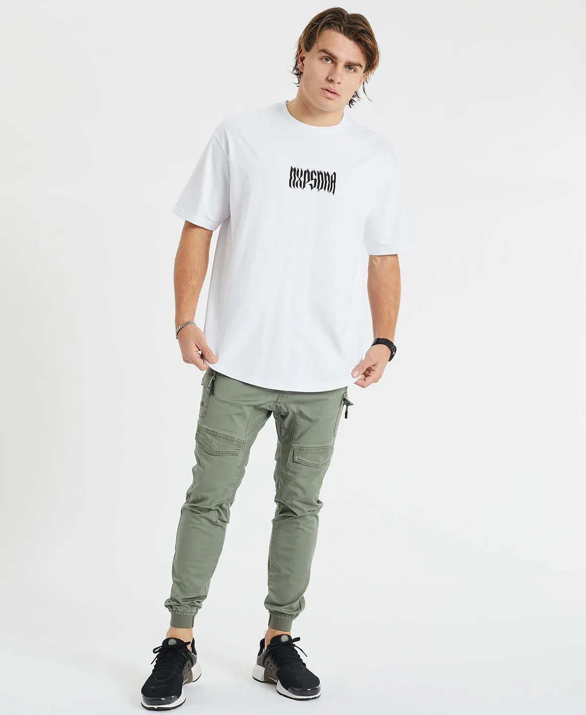 Odessa Heavy Box Fit Scoop T-Shirt White sold by Neverland product image thumbnail 5