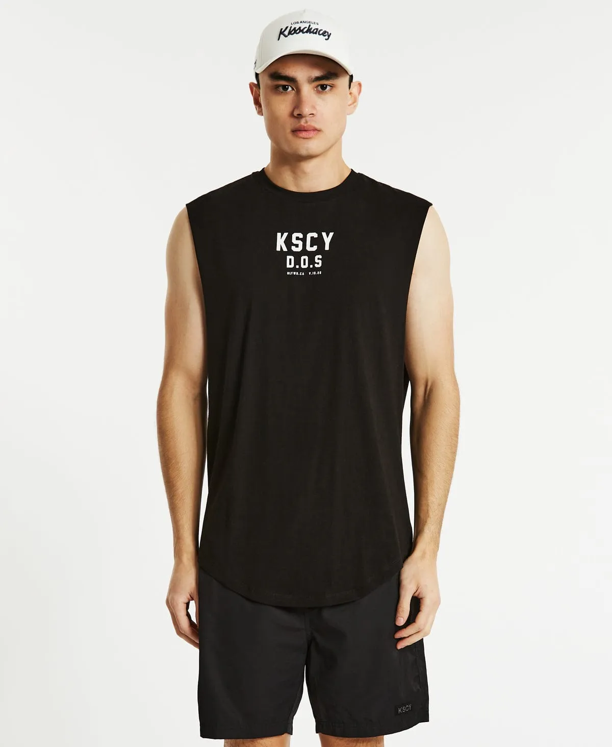 Blind Dual Curved Muscle Tee Jet Black sold by Neverland product image thumbnail 4