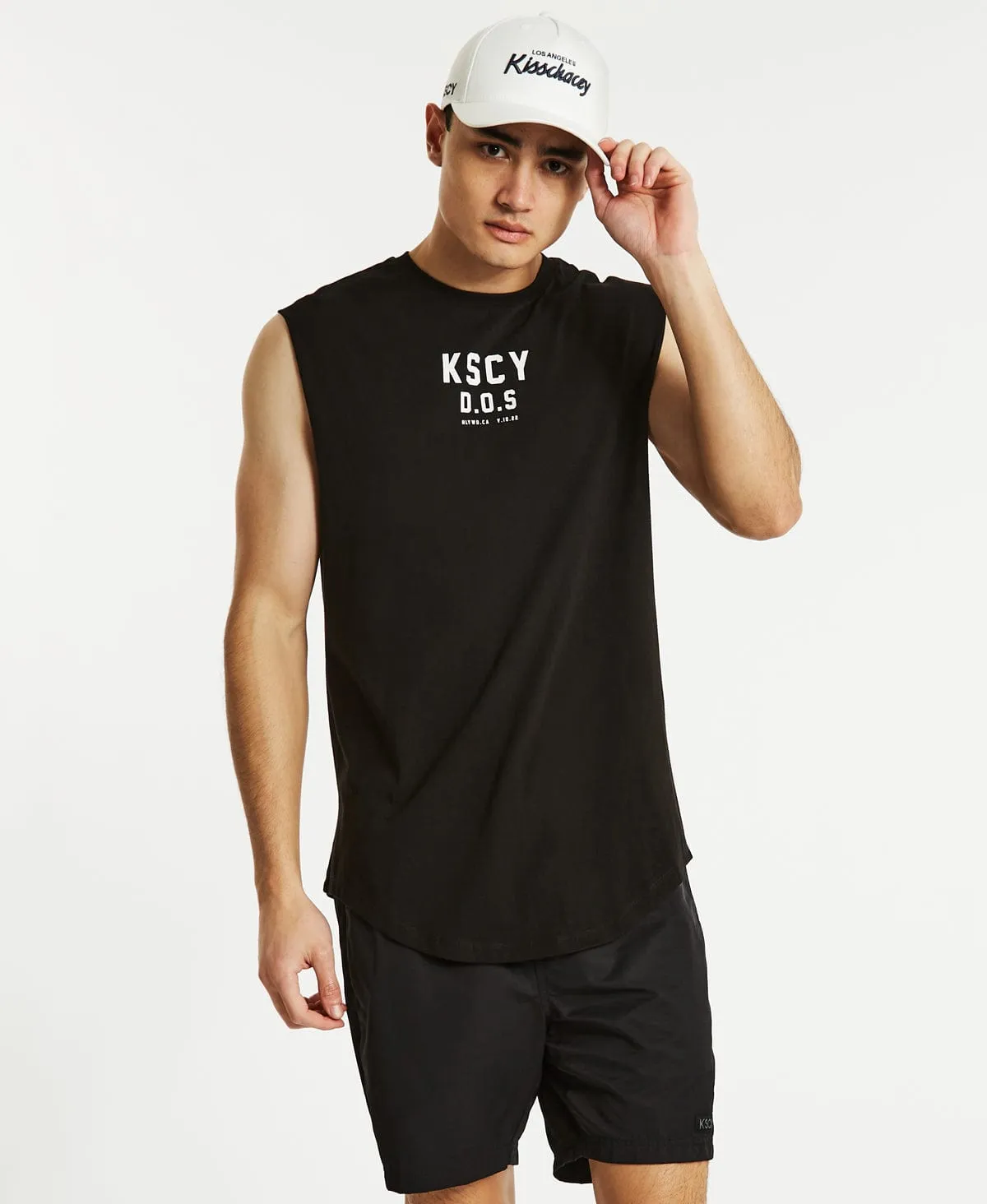 Blind Dual Curved Muscle Tee Jet Black sold by Neverland product image thumbnail 2