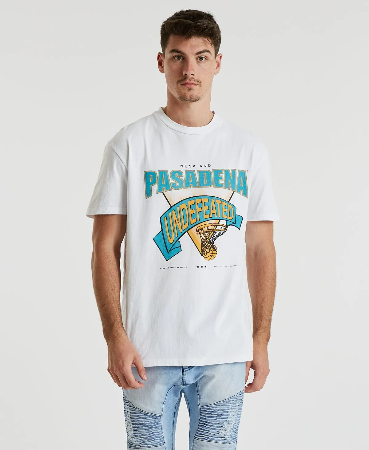 Legend Relaxed T-Shirt White sold by Neverland