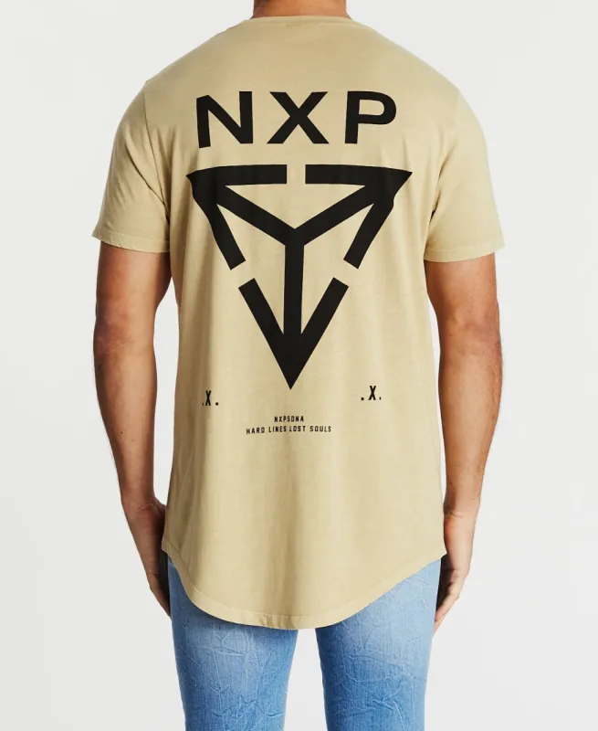 Hard Lines Cape Back T-Shirt Pigment Mojave sold by Neverland