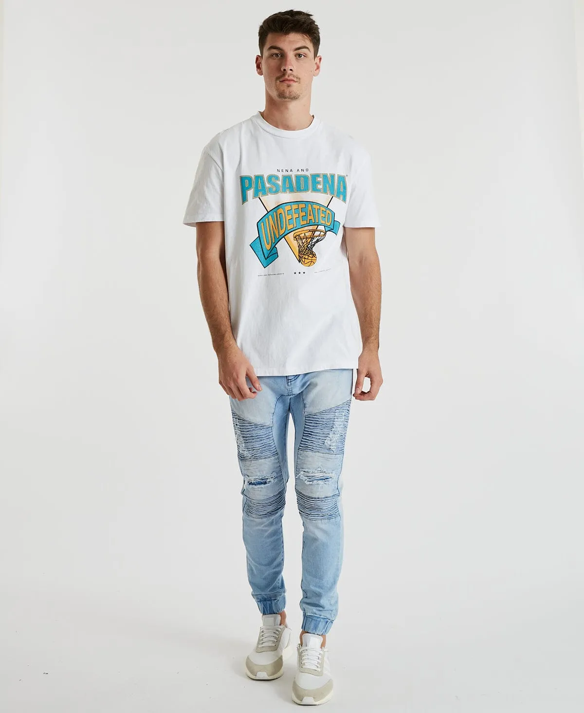 Legend Relaxed T-Shirt White sold by Neverland product image thumbnail 3