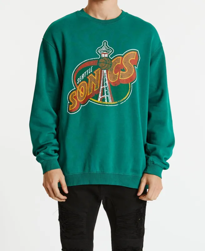 Vint HWC Big LG Crew Sonics Faded Green sold by Neverland