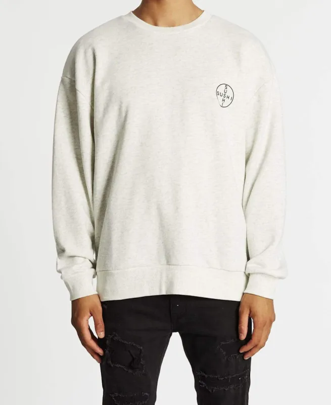 Moral Compass Relaxed Fit Jumper Snow Marle sold by Neverland