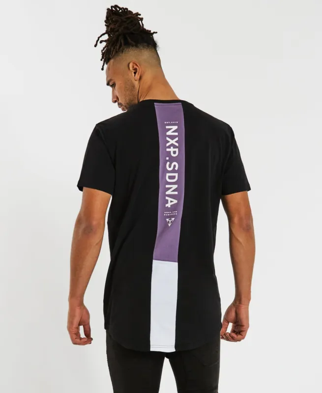Triton Cape Back T-Shirt Jet Black sold by Neverland