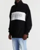 Docks Pull Over Jumper Jet Black sold by Neverland