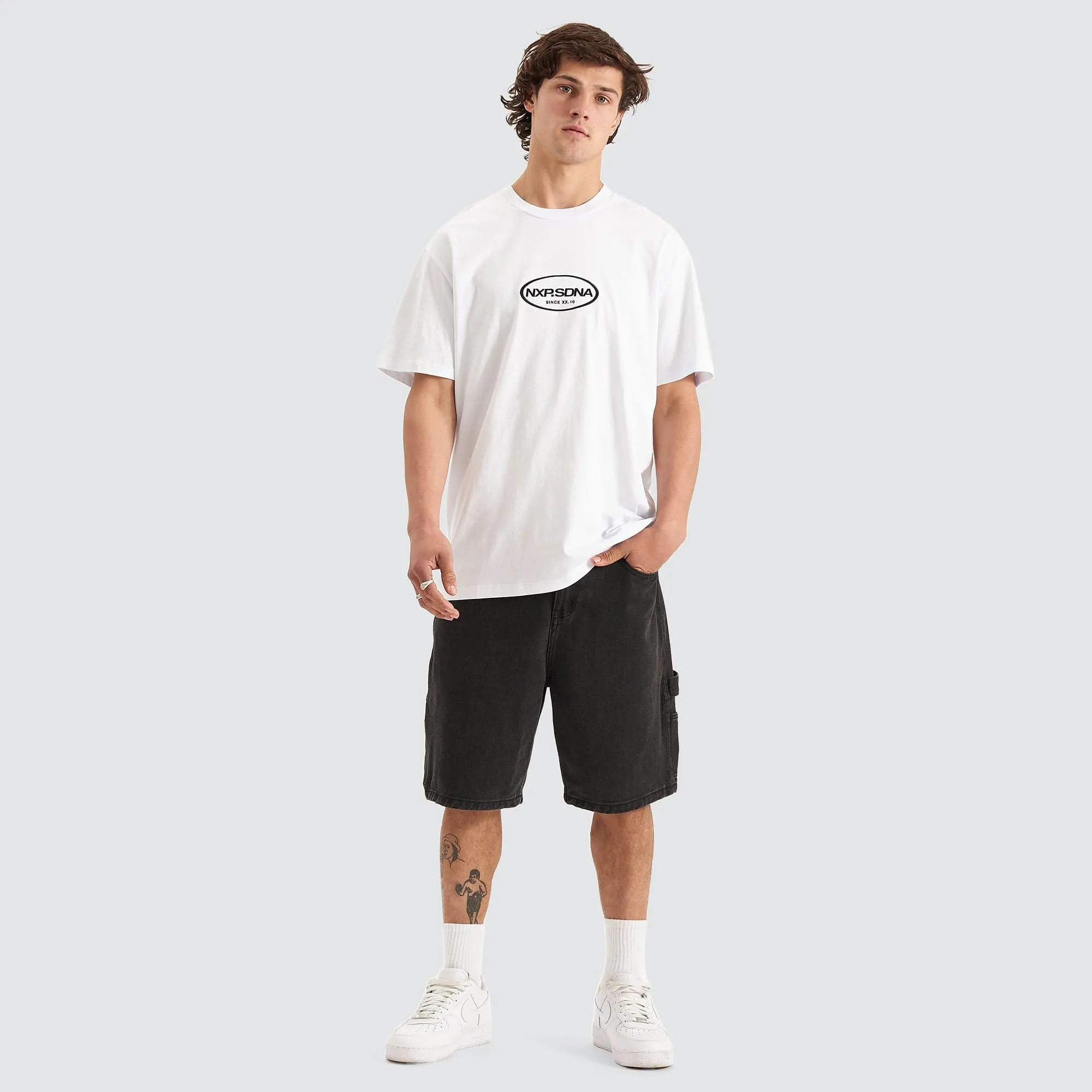 Cycle Relaxed Tee White sold by Neverland product image thumbnail 4
