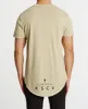 Grafton Dual Curved T-Shirt Pigment Sand sold by Neverland