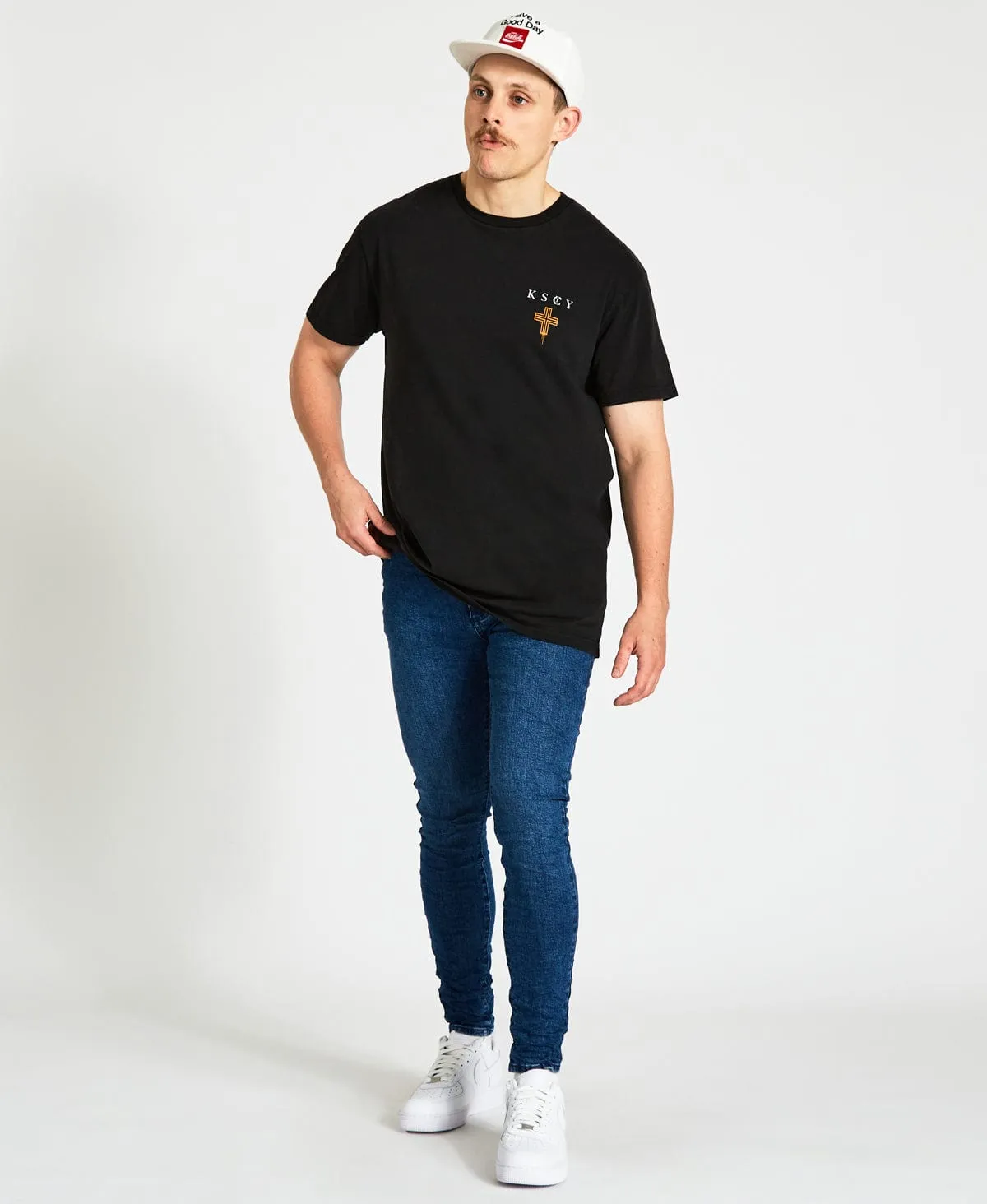 Now and Forever Relaxed T-Shirt Pigment Black sold by Neverland product image thumbnail 4