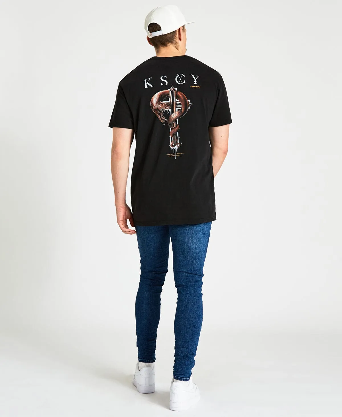 Now and Forever Relaxed T-Shirt Pigment Black sold by Neverland product image thumbnail 3