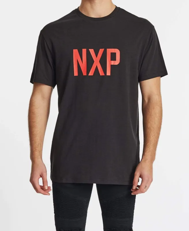 Westley Relaxed Fit T-Shirt Jet Black sold by Neverland