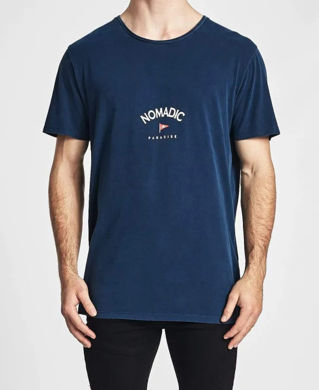 Nord T-Shirt Washed Navy sold by Neverland